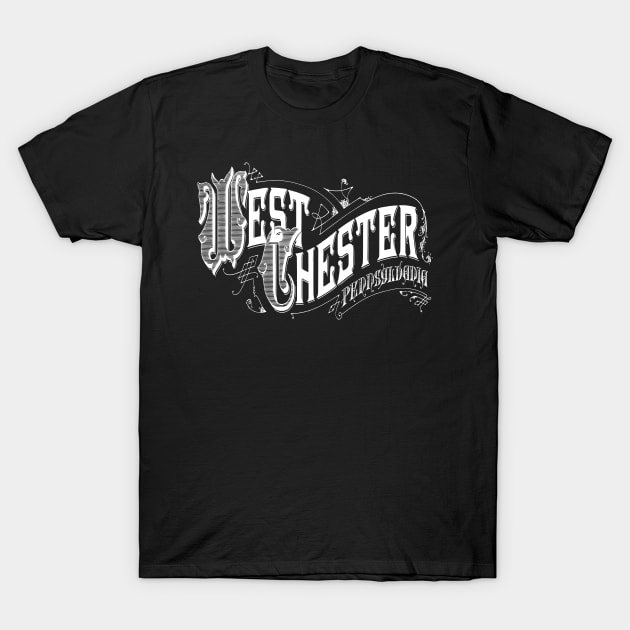 Vintage West Chester, PA T-Shirt by DonDota